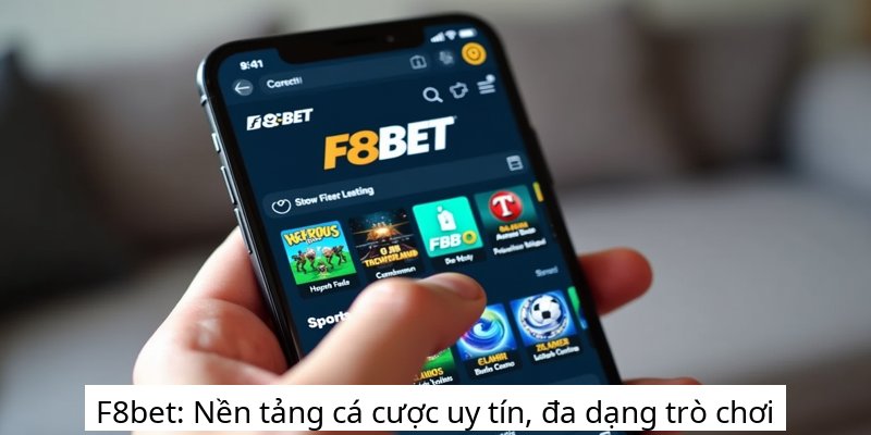 F8bet: Nền tảng cá cược uy tín, đa dạng trò chơi